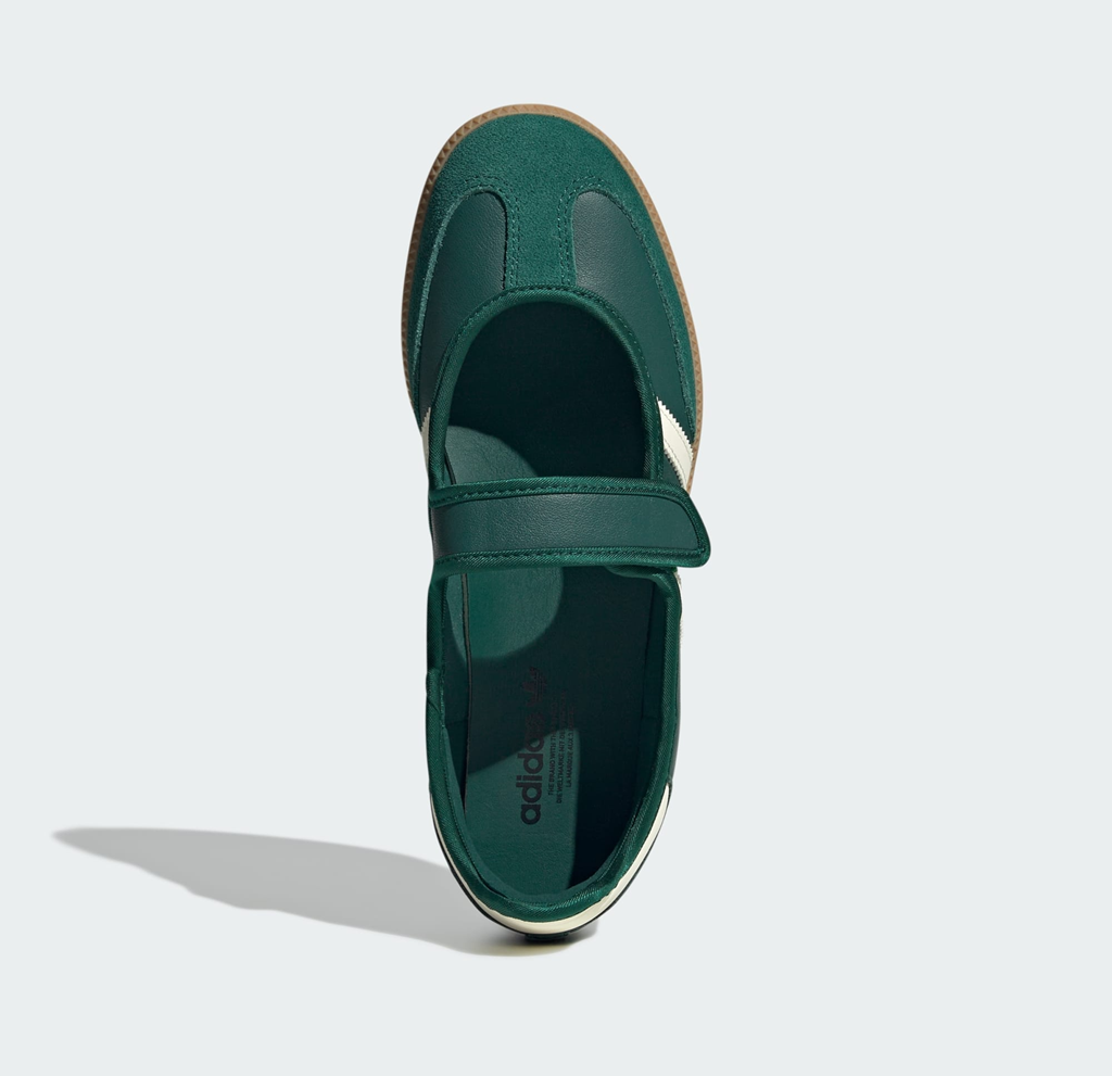 Giày Adidas Samba Jane 'Collegiate Green' JR7340 - Ảnh 2