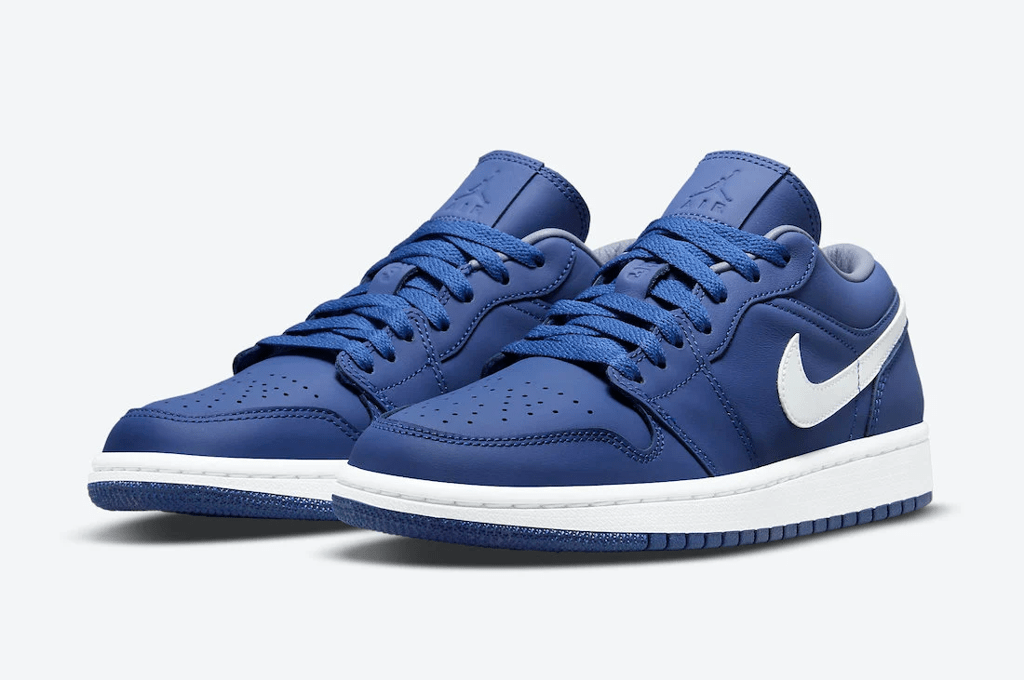 Giày Nike Wmns Air Jordan 1 Low SE 'Deep Royal Blue' DA8008-401 - Ảnh 2