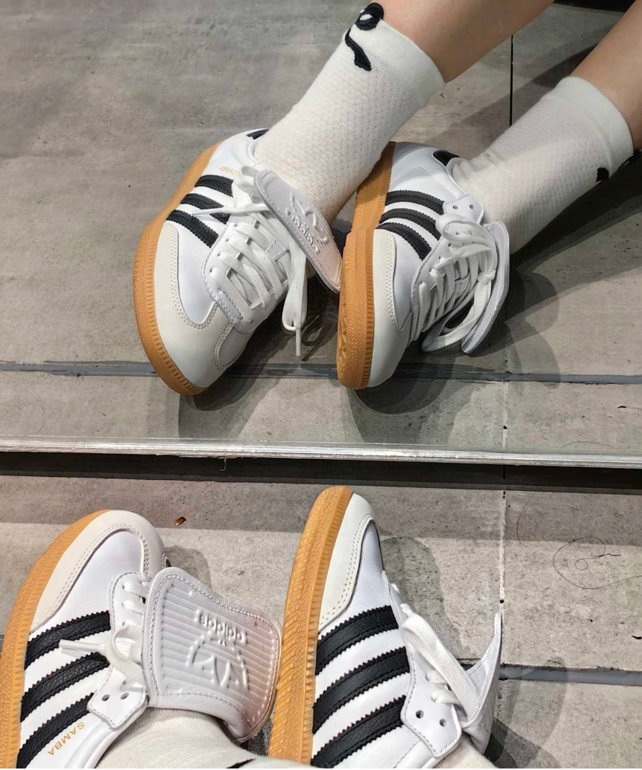 Giày Adidas Samba LT Cloud 'White Core Black' IG4279 - Ảnh 4