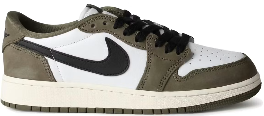 Giày Nike Air Jordan 1 Retro Low OG ‘Medium Olive’ HQ6999-200 - 23trk.com
