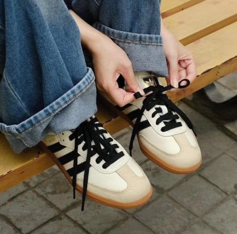 Giày Adidas Samba OG ‘Cream White Sand Strata’ ID0478 - Ảnh 2