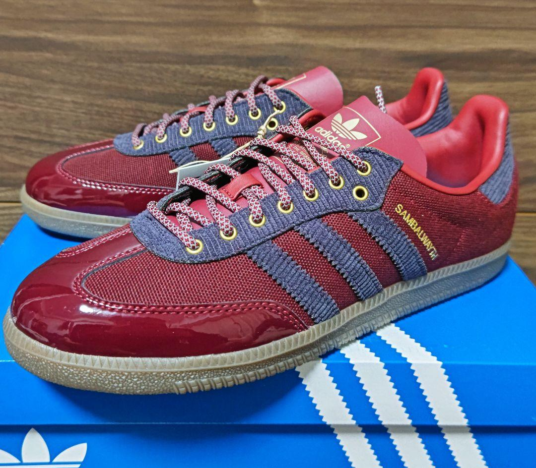 Giày Adidas x ALWAYTH Samba OG 'College Burgundy' IH5187 - Ảnh 4