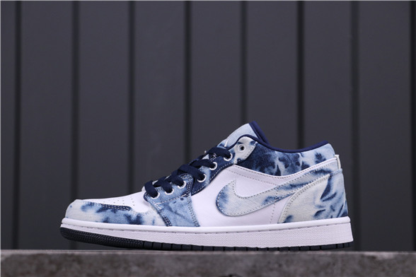 Giày Nike Air Jordan 1 Low SE 'Washed Denim' CZ8455-100 - Ảnh 5