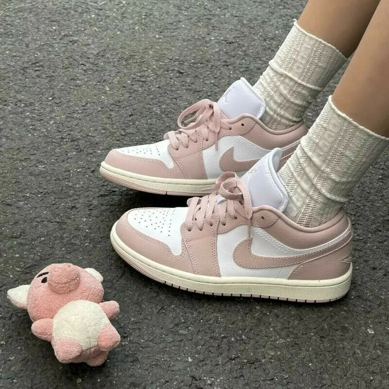 Giày Nike Air Jordan 1 Low ‘Pink Oxford’ DC0774-162 - Ảnh 2