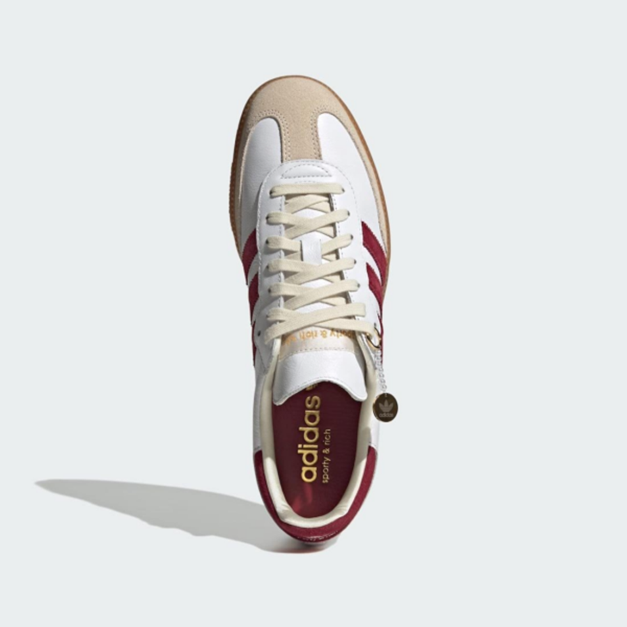 Giày Adidas Samba ‘Sporty & Rich White’ IF5660 - Ảnh 4