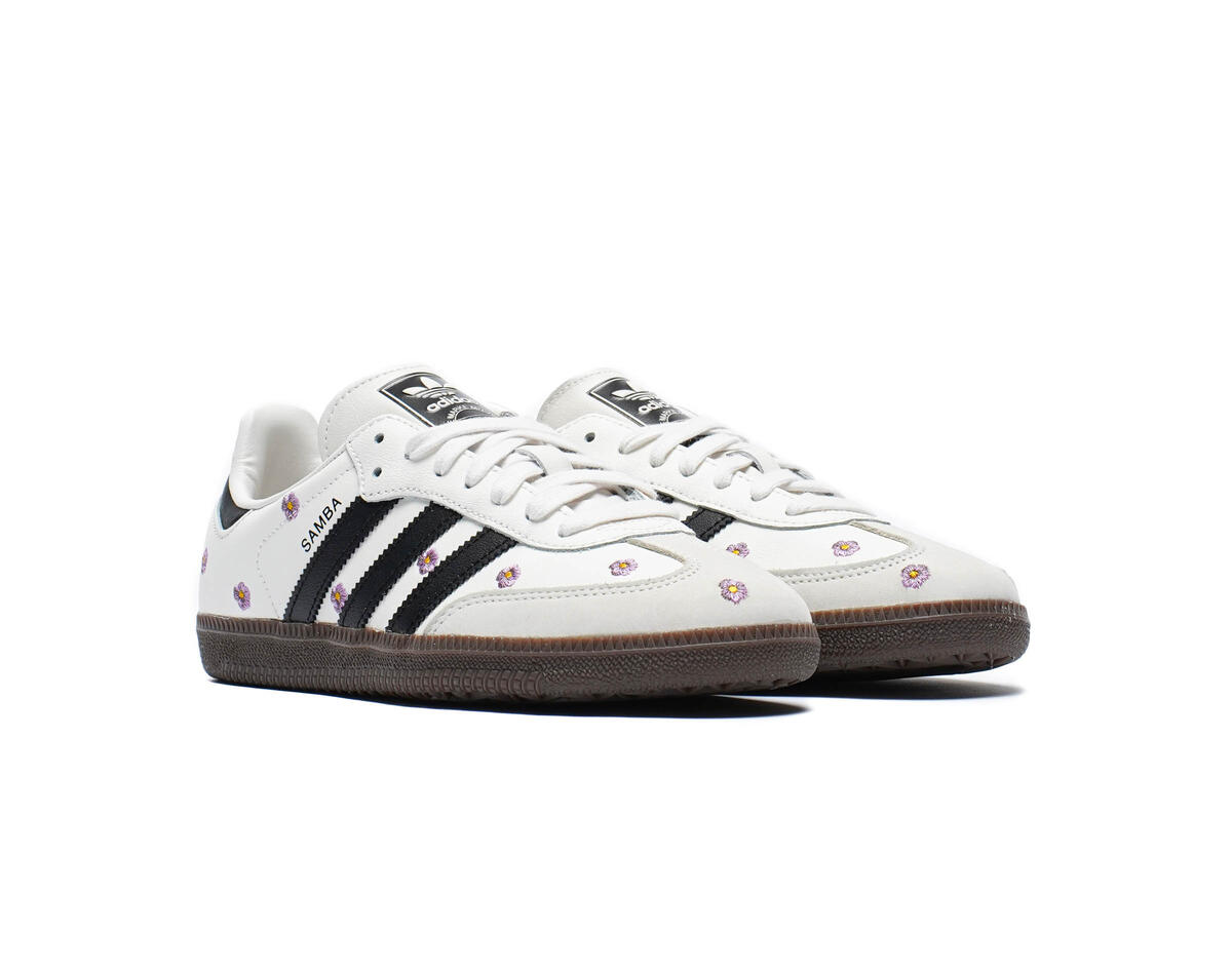 Giày Adidas Samba OG Wmns 'White Floral' IF4398 - Ảnh 2