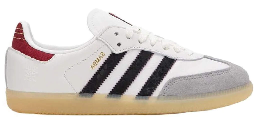 Giày Adidas Samba CNY ‘White Red’ JR8083 - 23trk.com